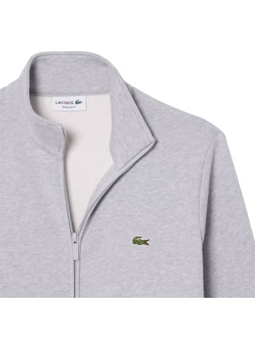 Lacoste Sweatjacke 1er Pack in Hellgrau