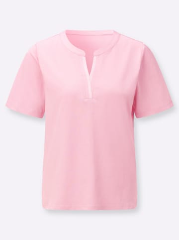 WITT WEIDEN Kurzarmshirt in rosé