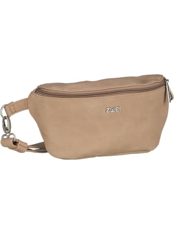 Zwei Bauchtasche / Gürteltasche Mademoiselle MH4 in Nubuk/Sand