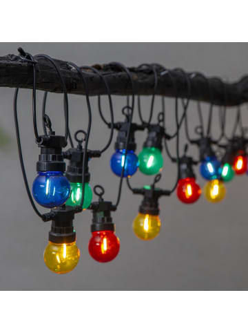 STAR Trading Bunte Outdoor-Lichterkette ,Circus Small Filament', strombetrieben, 20