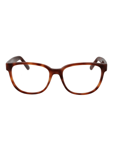 GCDS Unisex Optische Fassungen Trapez Braun