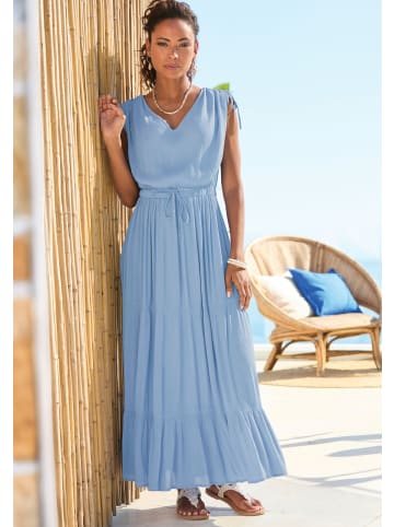 LASCANA Maxikleid in himmelblau