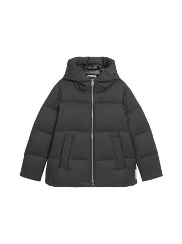 Marc O'Polo Daunen-Pufferjacke relaxed in Dark Grey Melange