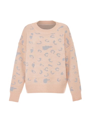 ebeeza Damen Strickpullover in Rosa