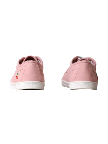 Le Temps des Cerises Schnür-Tennisschuhe Basic 02 Zartes Rosa