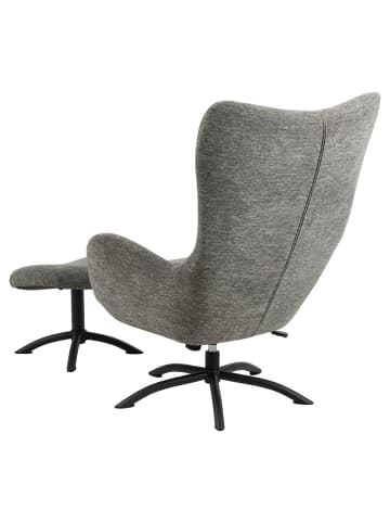 ebuy24 Sessel Talgarth Anthrazit 76 x 86 cm