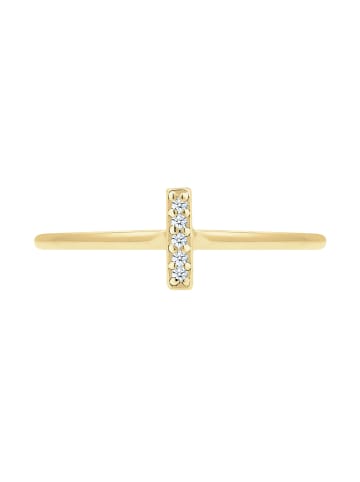 Elli DIAMONDS  Ring 375 Gelbgold Kreuz in Gold