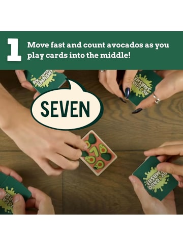Game Factory Ridley's Avocado Smash schnelles Familien-Kartenspiel ab 6 Jahre