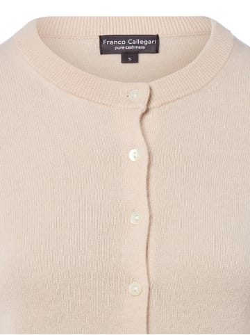 Franco Callegari Strickjacke in sand - 0003