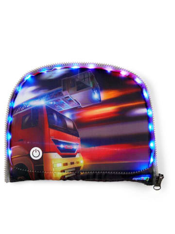 Ergobag Zubehör Pack / Cubo / Cubo light Zippies "LED" - Zip Fronttasche (Feuerwehr) in Feuerwehr