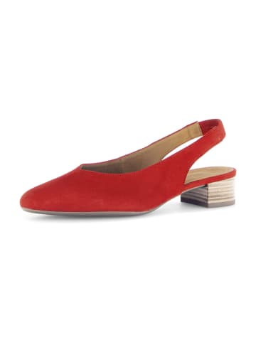 Gabor Slingpumps in Rot
