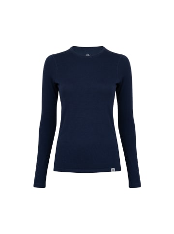 DANISH ENDURANCE Thermounterhemd Merino in dark navy