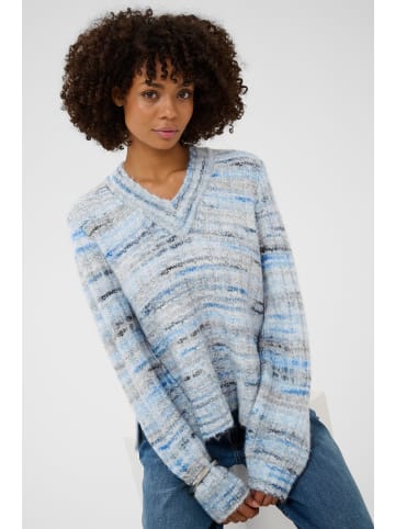 CULTURE Strickpullover CUbilo Relaxed fit in Blue Multi