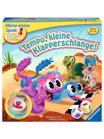 Ravensburger Würfelspiel Tempo, kleine Klapperschlange! - Kinderspiel ab 4 Jahre 4-8 Jahre in bunt