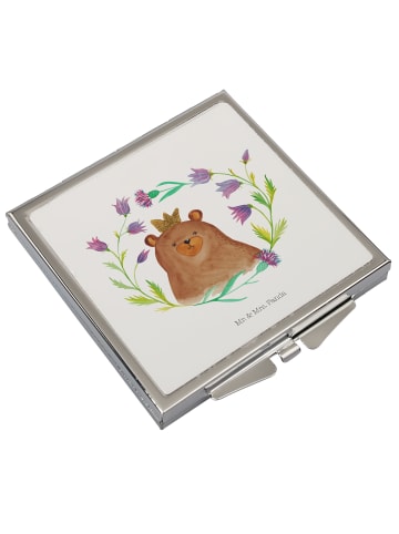 Mr. & Mrs. Panda Schminkspiegel klein Bär Königin ohne Spruch in Weiß