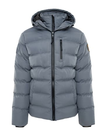 Threadbare Steppjacke THB Jacket Stadium in Charcoal