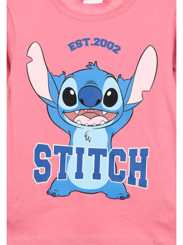 Stitch Stitch Kinder langarm Shirt Longsleeve in Pink