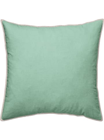 Erwin Müller Nicky-Velours, Samt Kissenhülle in jade