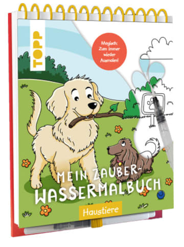 Frech Buch - Mein Zauber-Wassermalbuch Haustiere