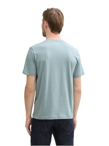 Tom Tailor 2er-SET T-Shirt mit Aufdruck The Casual Department 1962 in Grau