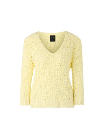 MARC CAIN COLLECTIONS Chunky Knit Pullover in Deep Limonella