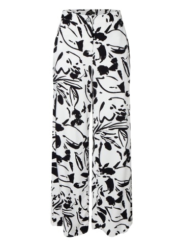 More & More Palazzohose in open two tone flowers eggshell