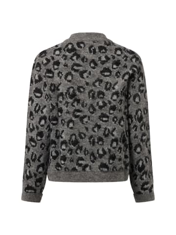 Marie Lund Pullover in grau schwarz - 0002