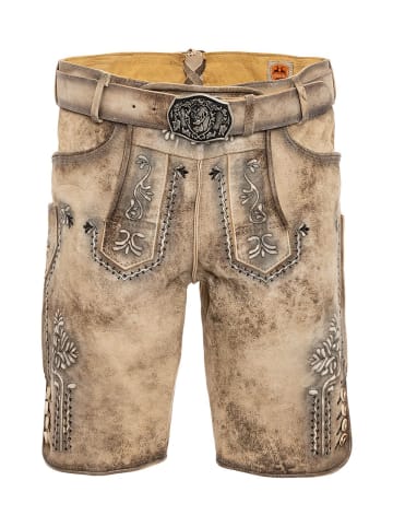 MADDOX Lederhose ZUGERSEE in braun