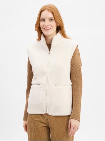 Marie Lund Weste in ecru - 0002