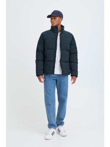 BLEND Stilvolle schwarze Jacke mit Knöpfen und Revers für Herren in Blau