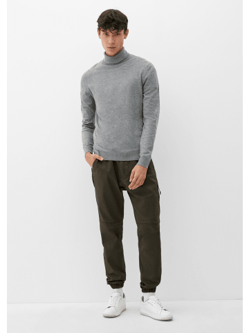 QS Pullover langarm in Grau