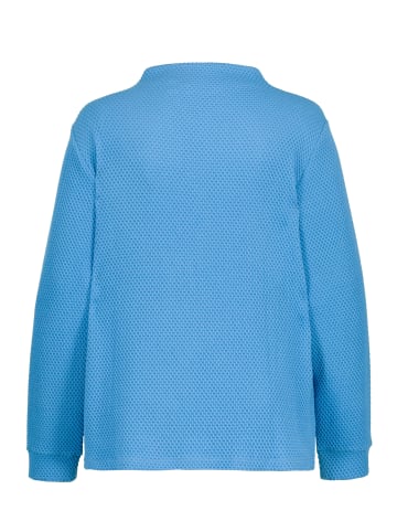 Ulla Popken Sweatshirt in himmelblau