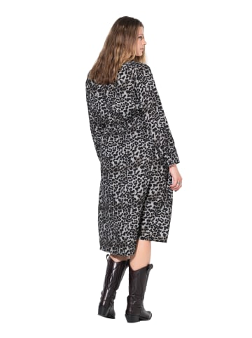 Studio Untold Midikleid in steingrau