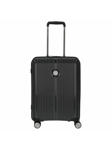 March15 Canyon - 4-Rollen-Kabinentrolley S 55 cm in black metal
