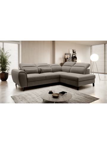 MF Design Nobel Recamiere Rechts in Taupe -  (L) 265 x (B) 265 x (H) 100 cm