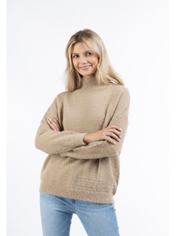 Usha Strickpullover in Beige