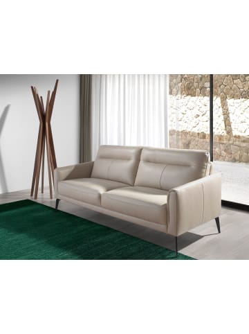 Angel Cerdá Sofa 6138 in Taupe Grau / Schwarz