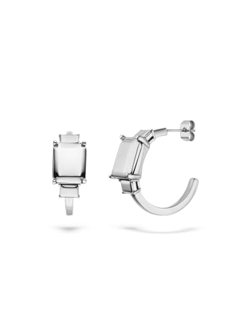 LIEBESKIND BERLIN Ohrringe Steel Diamond in silber