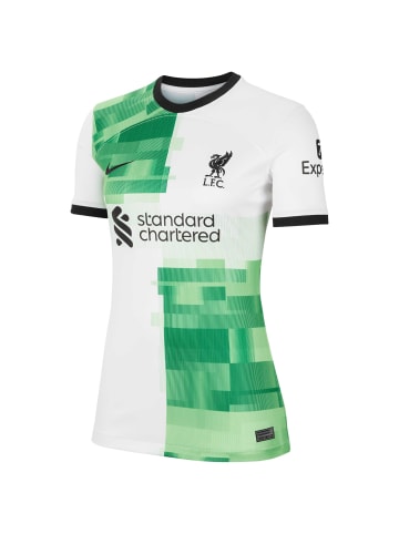 Nike Performance Fußballtrikot FC Liverpool Stadium 23/24 Auswärts in weiß / grün