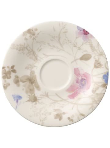 Villeroy & Boch Kaffee-/Teeuntertasse Mariefleur Gris Basic in ø 16,7 cm in bunt