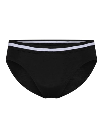 comazo earth Fairtrade Mini-Slip in Schwarz