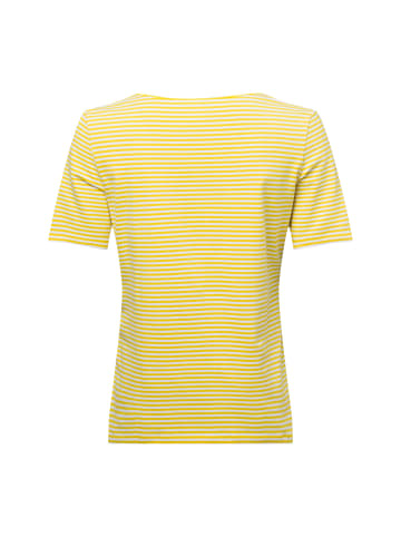 Franco Callegari T-Shirt in gelb weiß - 0008