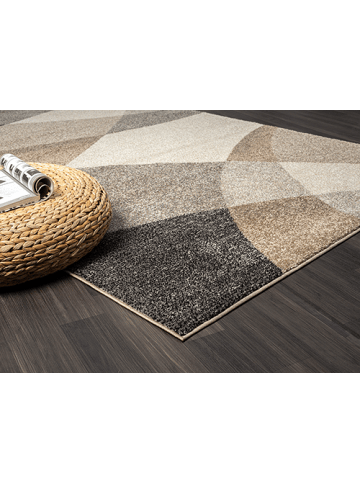 the carpet Kurzflorteppich Pearl A in Beige