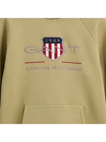 Gant Sweatshirt in Hellgrün