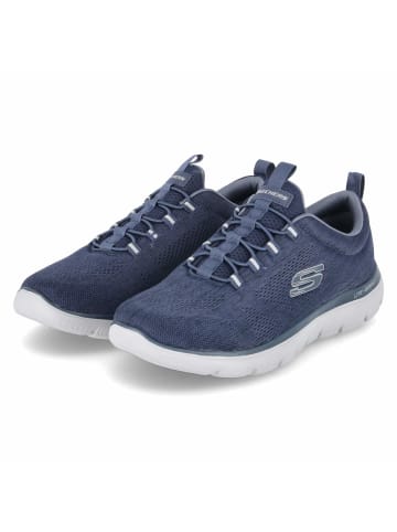 Skechers Schnürhalbschuh in blau