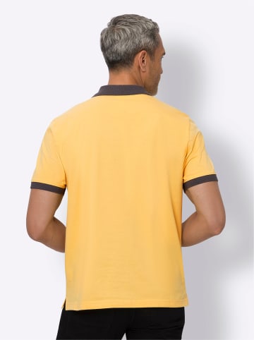 Sieh an! Poloshirt in gelb