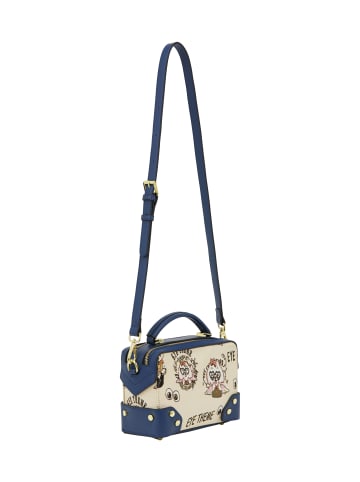 myMo Handbag Handbag in White Blue