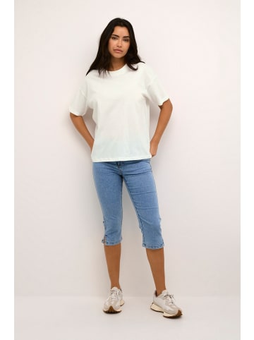 Kaffe T-shirt KAulrikke Oversize fit in Chalk