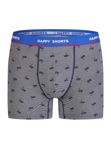Happy Shorts Retro Boxer Jersey in palm-stripe