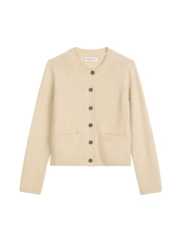 Marc O'Polo Cardigan regular in Light Oat